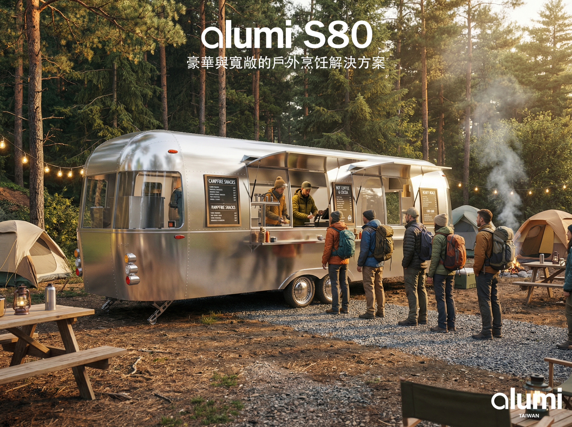 alumi 餐車 S80 作品圖｜台灣製造