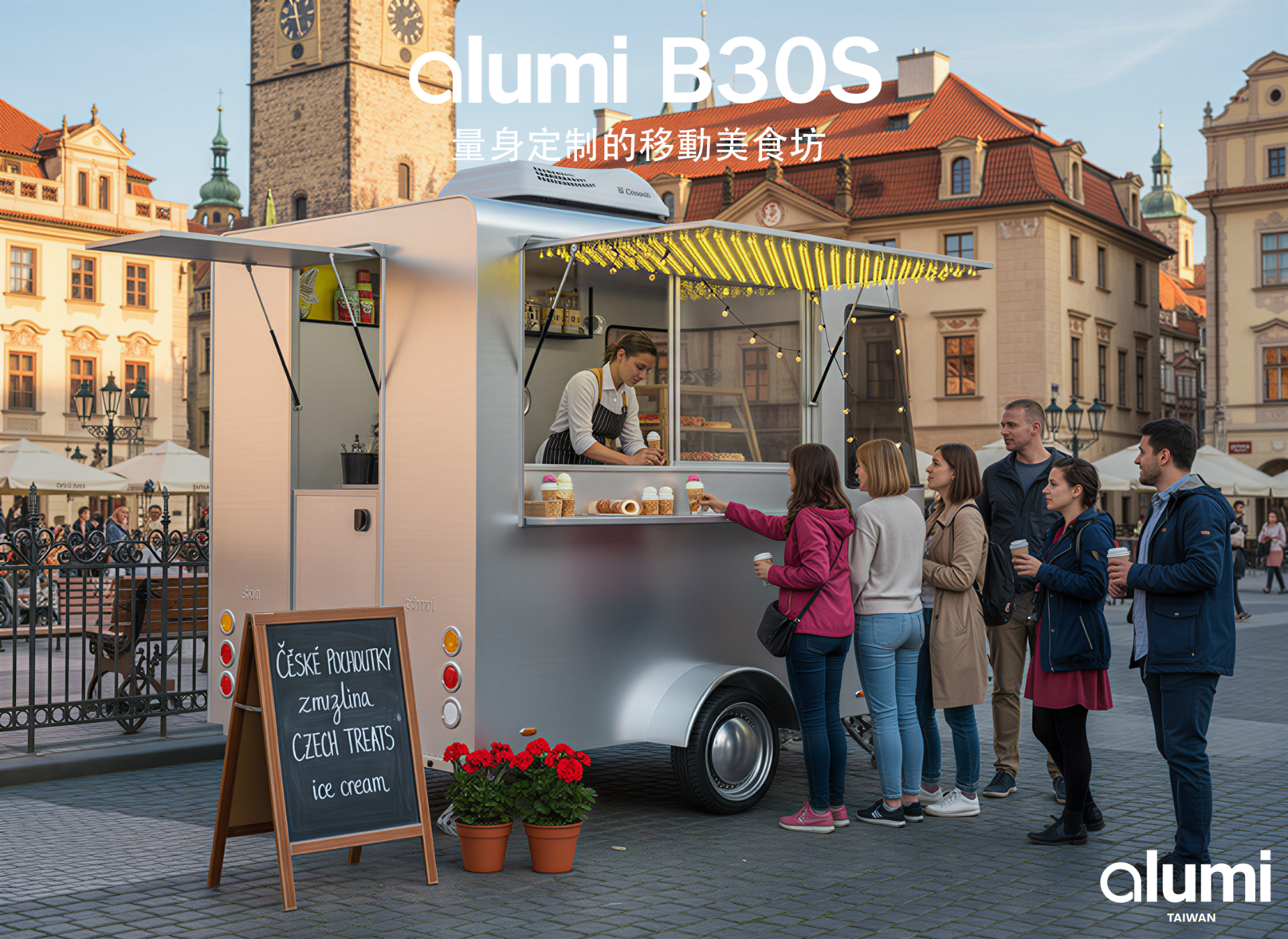 alumi 餐車 B30S 作品圖｜台灣製造