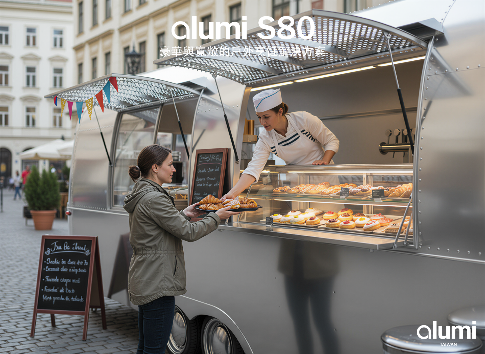 alumi 餐車 S80 作品圖｜台灣製造