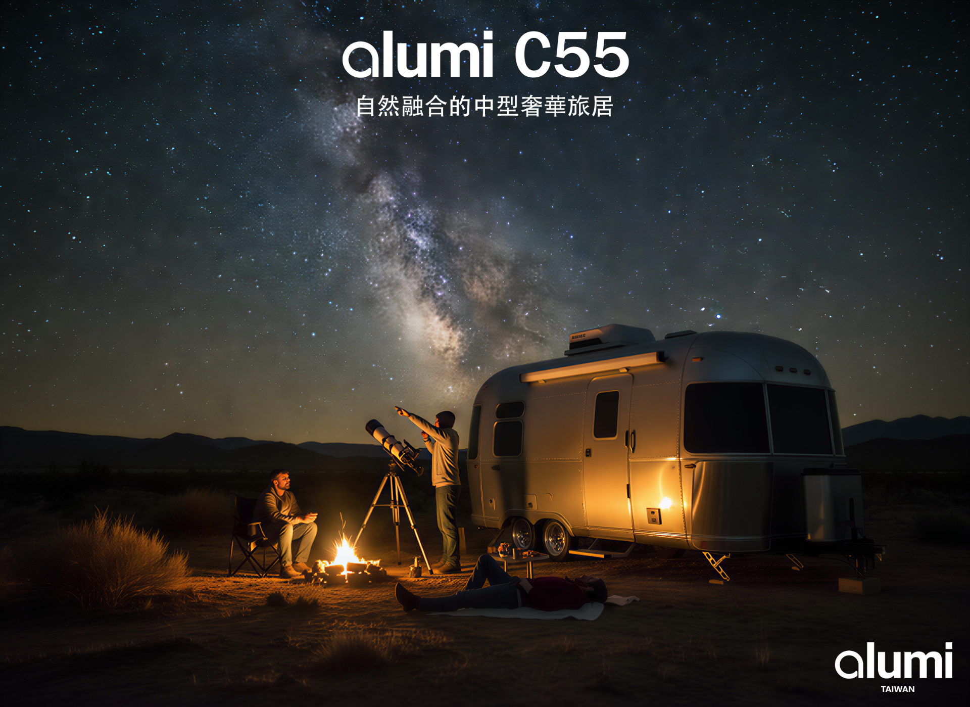 alumi 露營車 C55 作品圖｜台灣製造
