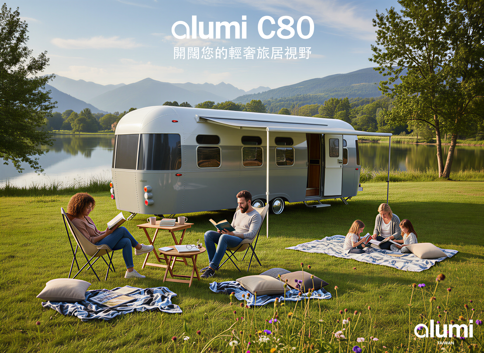 alumi 露營車 C80 作品圖｜台灣製造