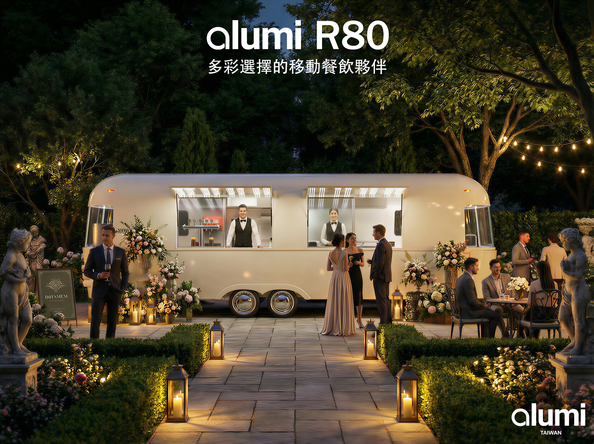 alumi 餐車 R80 作品圖｜台灣製造