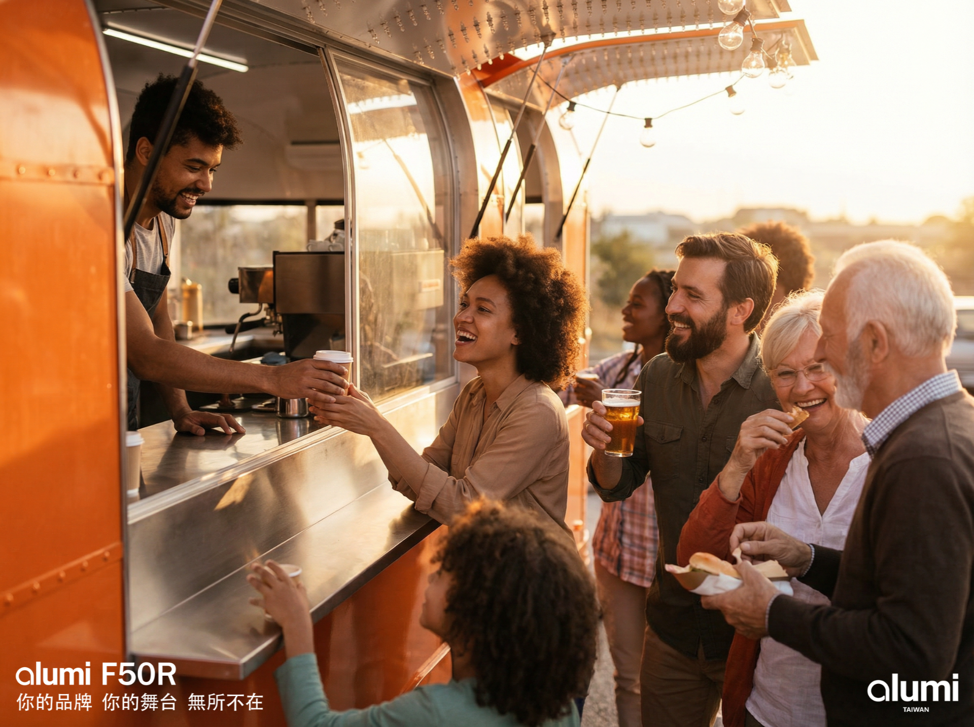 alumi 餐車 F50R 作品圖｜台灣製造