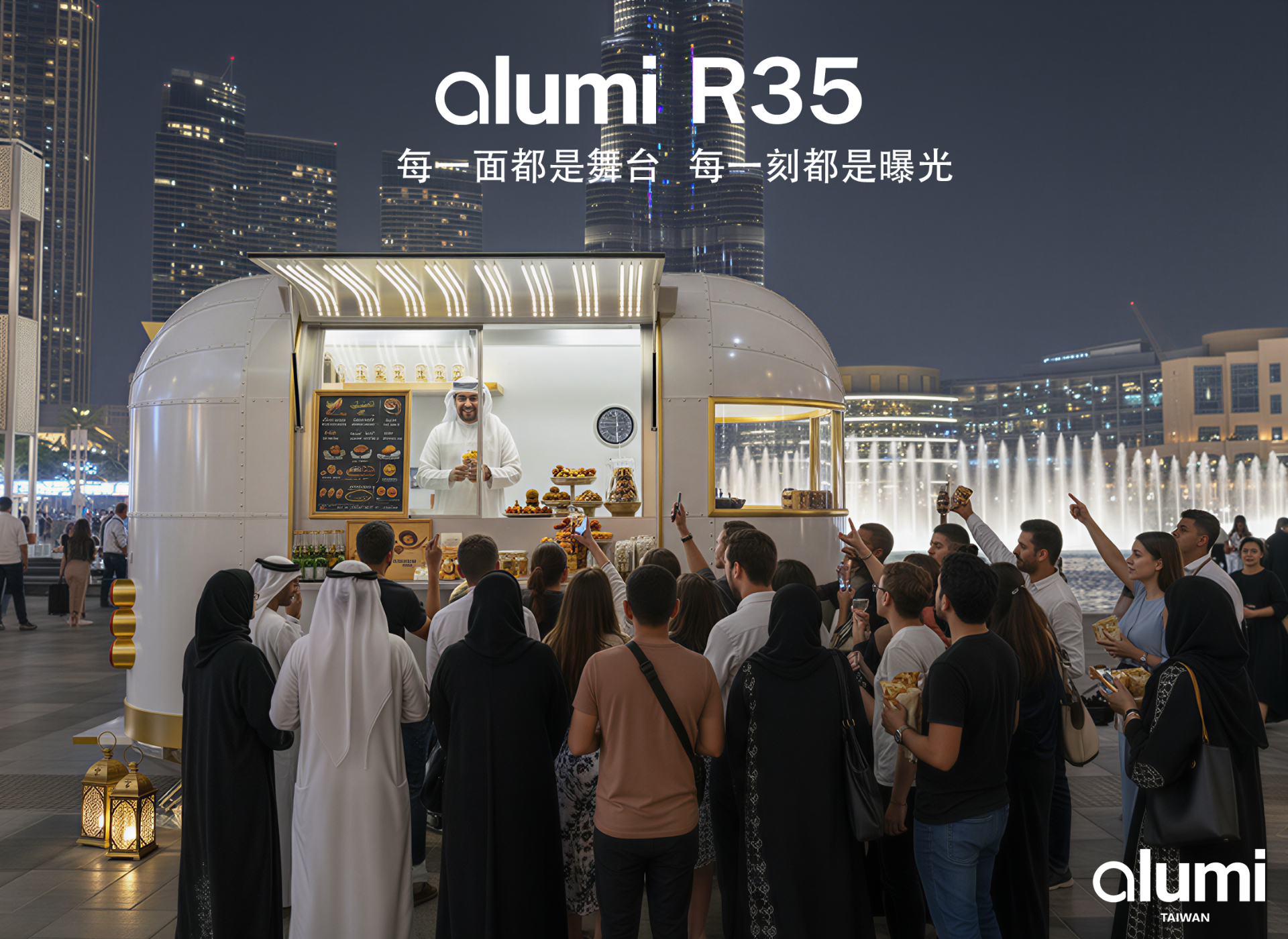 alumi 餐車 R35 作品圖｜台灣製造