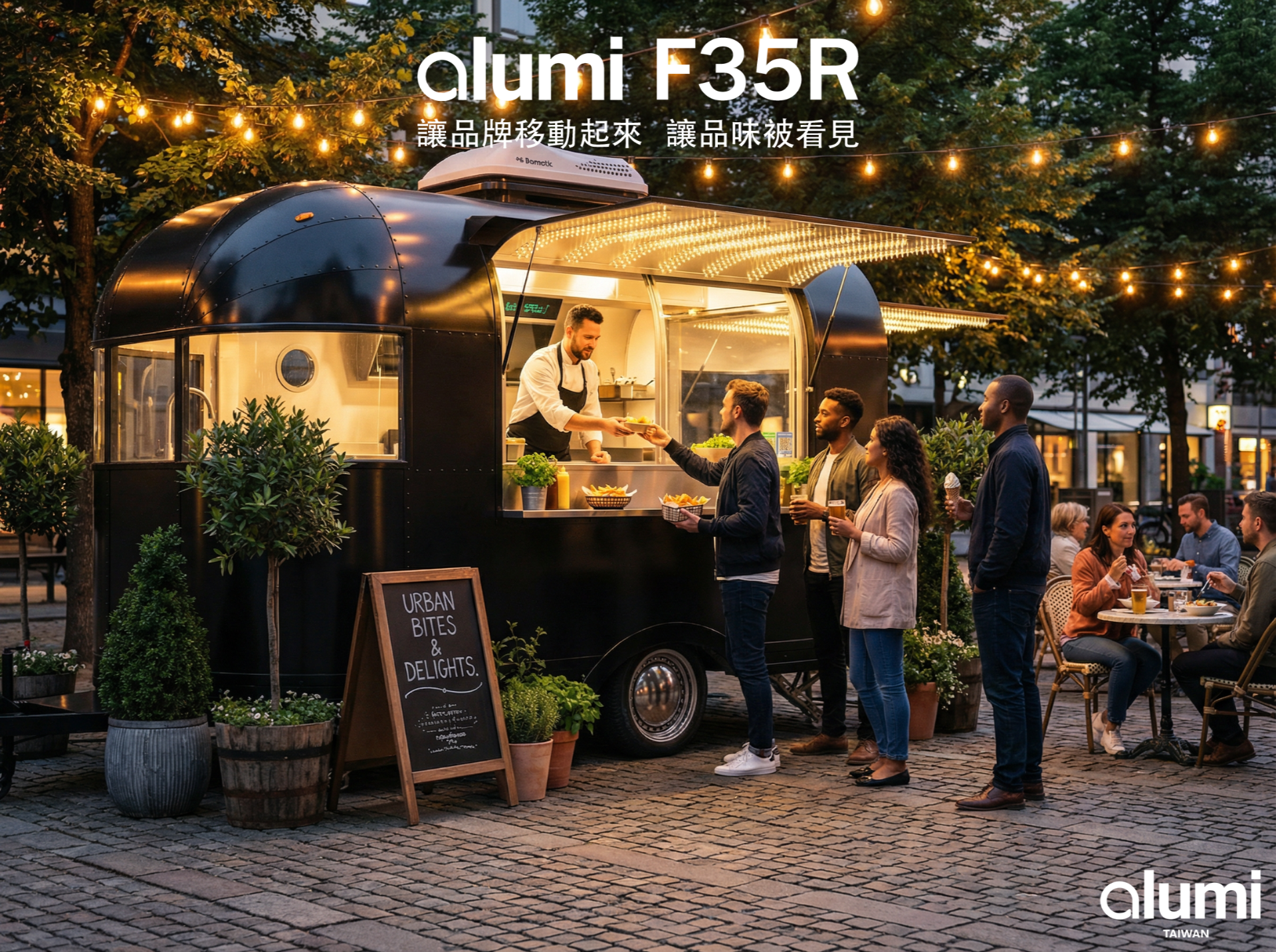 alumi 餐車 F35R 作品圖｜台灣製造